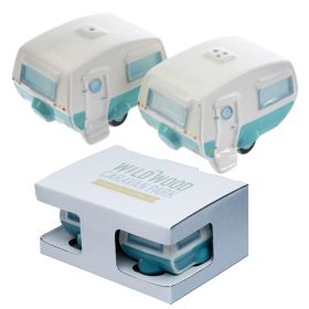 Solniczka i pieprzniczka z przyczepą Solniczka i pieprzniczka z przyczepą