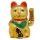 Maneki Neko - złoty kot machający łapką 21cm
