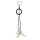 Mini Feather Dreamcatcher Key Ring with Beads