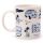 Ceramiczny kubek VW Volkswagen T1 Camper Bus Explore More Porcelain Mug’Zwiedzaj’