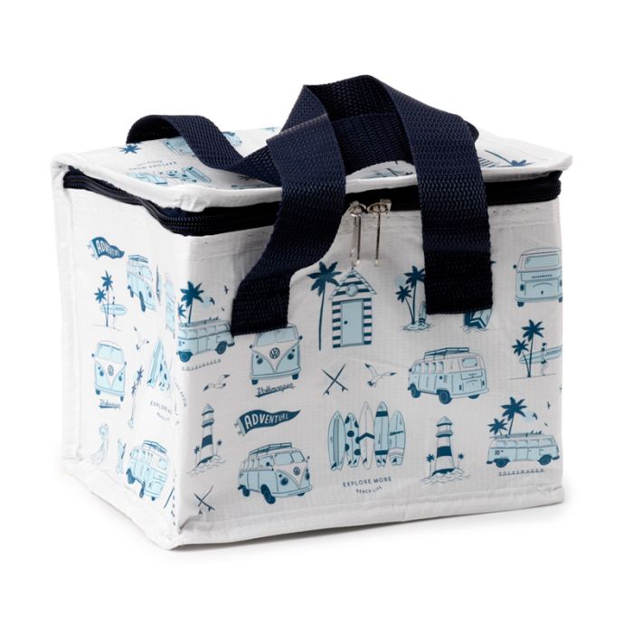 Torba termiczna na lunch z przetworzonego ponownie plastiku z recyklingu - VW Volkswagen T1 Camper Bus zwiedzaj