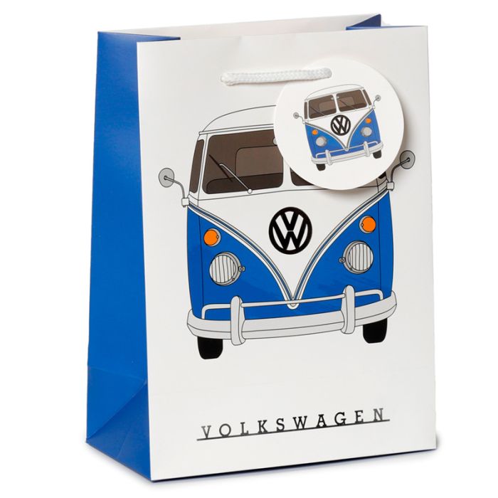 Torba upominkowa ze zdjęciem kamperów "Volkswagen VW T1 Camper Bus" - średnia