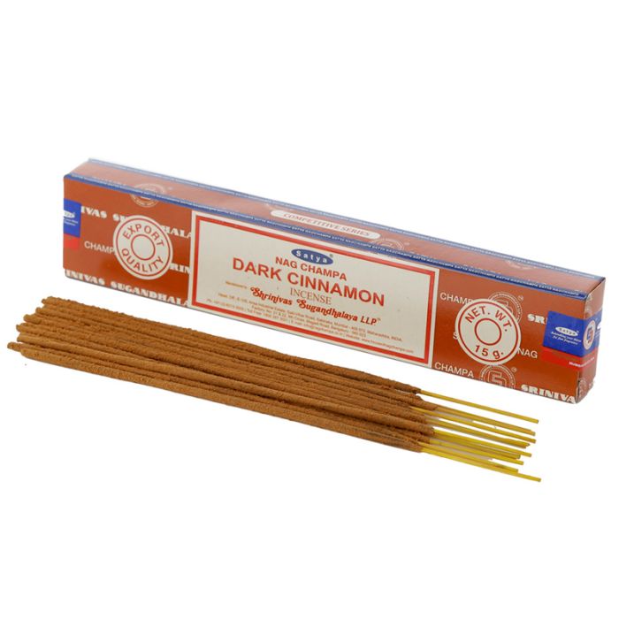 01349 Satya Dark Cinnamon Nag Champa Kadzidełka