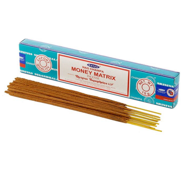 01409 Satya VFM Money Matrix Nag Champa Kadzidełka