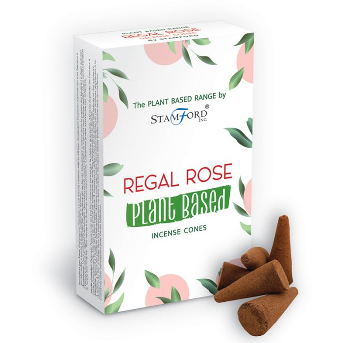 46224 Stożki do kadzideł na bazie roślin Stamford - Regal Rose