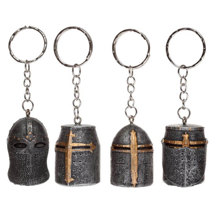 Brelok do kluczy "Średniowieczny hełm rycerski"