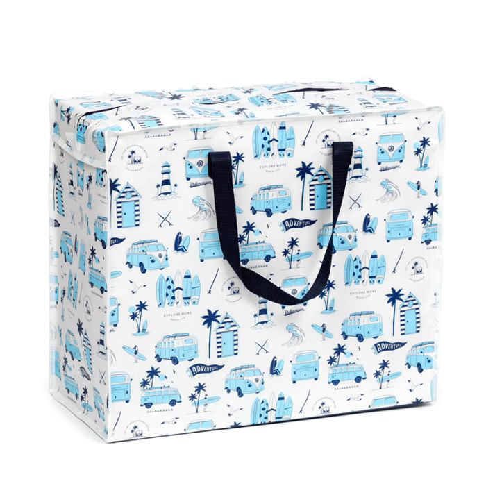 Zasuwana torba na pranie z mewami Volkswagen VW T1 Camper Bus Explore More ’ zwiedzaj’