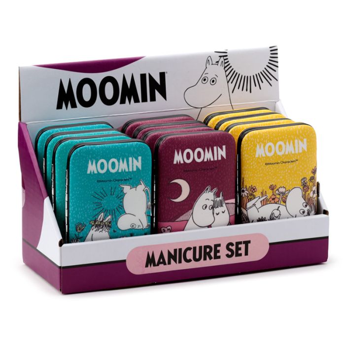 Pięcio elementowy zestaw do manicure Moomin ’Muminki’