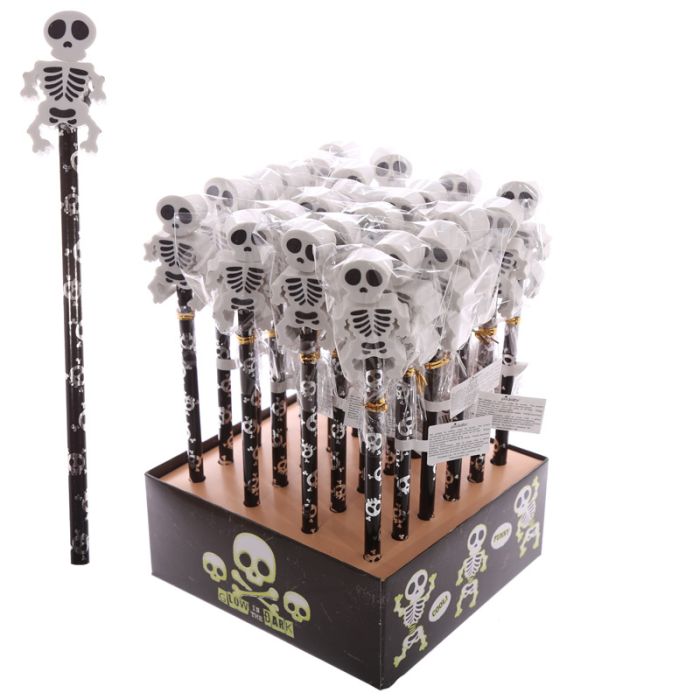 Ołówek z gumką - Szkielet