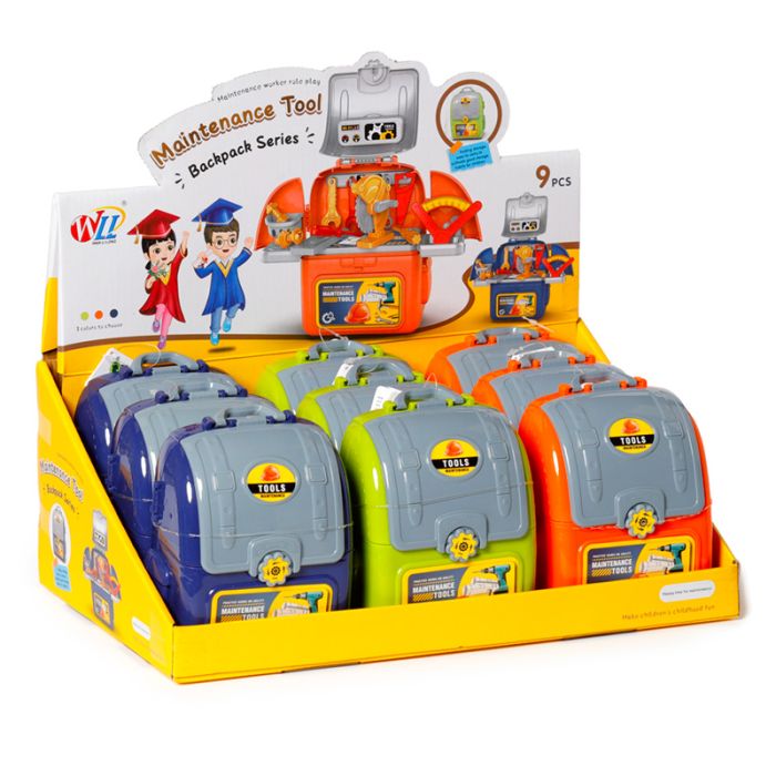 Zabawka – DIY zestaw majsterkowicza skrzynka na narzędzia