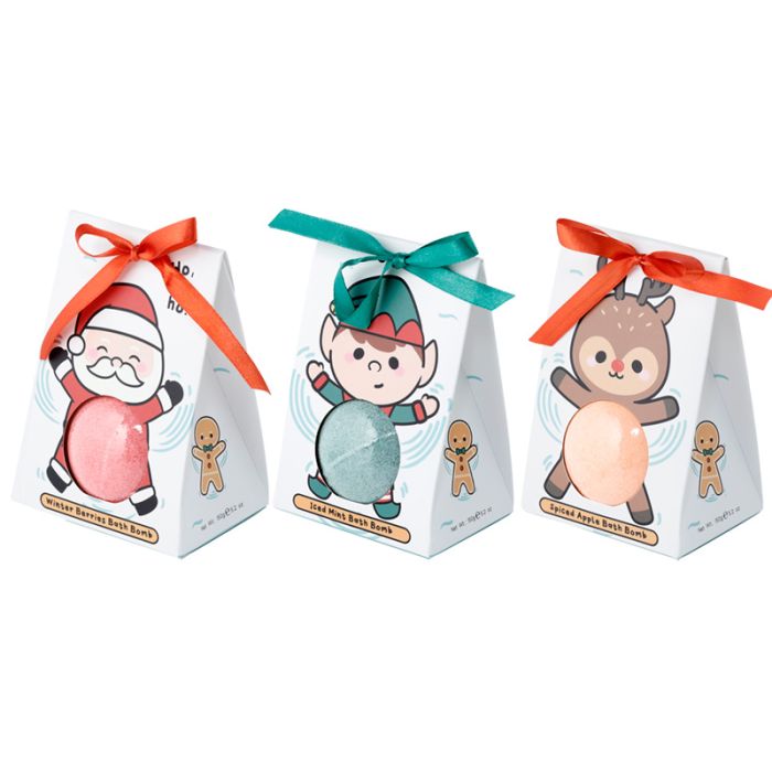 Kule do kąpieli - Świąteczny Przyjaciele w pudełku prezentowym