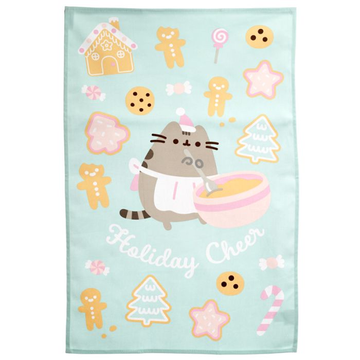 Ściereczka Bawełniana - Świąteczny Wesoły Pusheen Kot