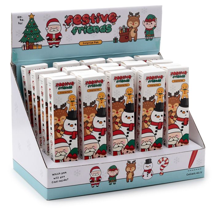 Boże Narodzenie Świąteczni Przyjaciele Niespodzianka Długopis Życie Morskie