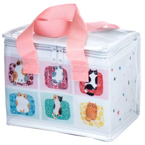 Torba termiczna na luch z recyklingu - Planeta Kotów od Angie Rozelaar Torba termiczna na luch z recyklingu - Planeta Kotów od Angie Rozelaar