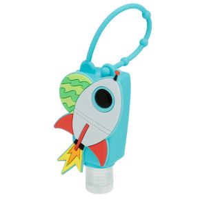 Żel do odkażania rąk w silikonowym etui "Kosmiczny Kadet - Rakieta" Żel do odkażania rąk w silikonowym etui "Kosmiczny Kadet - Rakieta"