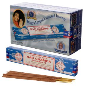 Kadzidełko o zapachu Nag Champa - 15g Kadzidełko o zapachu Nag Champa - 15g