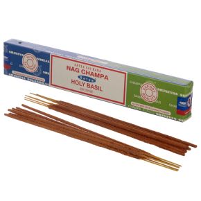 01322 Satya Nag Champa i kadzidełka ze świętej bazylii 01322 Satya Nag Champa i kadzidełka ze świętej bazylii