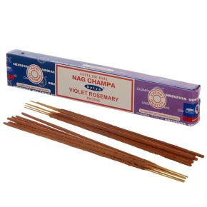 01340 Satya Nag Champa & Violet Rosemary Kadzidełka 01340 Satya Nag Champa & Violet Rosemary Kadzidełka