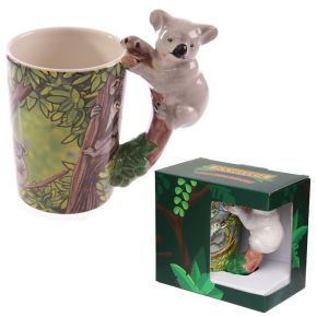 Biały kubek ceramiczny Koala Biały kubek ceramiczny Koala