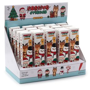 Boże Narodzenie Świąteczni Przyjaciele Niespodzianka Długopis Życie Morskie Boże Narodzenie Świąteczni Przyjaciele Niespodzianka Długopis Życie Morskie